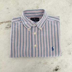 Ralph Lauren Boys Dress Shirt Size Small (8/10)
